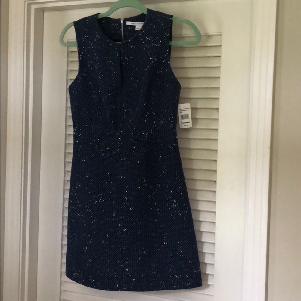 Beautiful blue with white specks dress